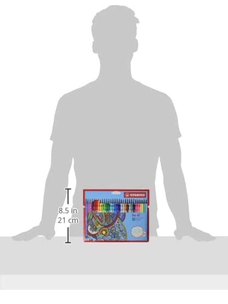 スタビロ 水性ペン ペン68 24色 6824-7